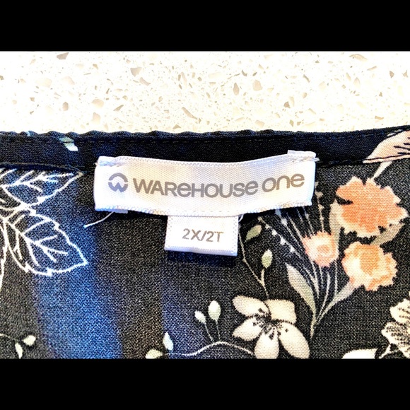 Warehouse One mid sleeved dress, size 2XL, colour Black - Picture 8 of 10